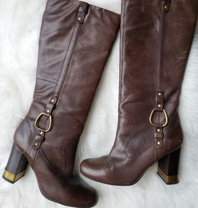 Brown Leather Boots